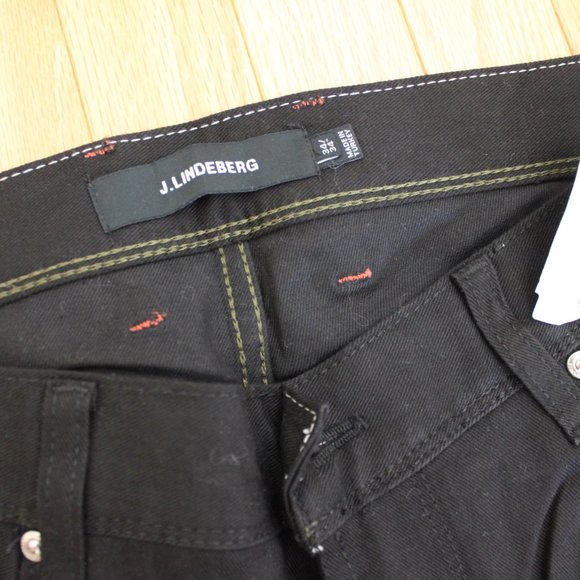 J Lindberg Damien Black Jeans Size 34 NWT - Picture 2 of 8